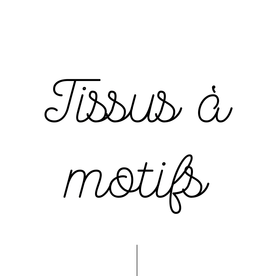 Tissus à motif