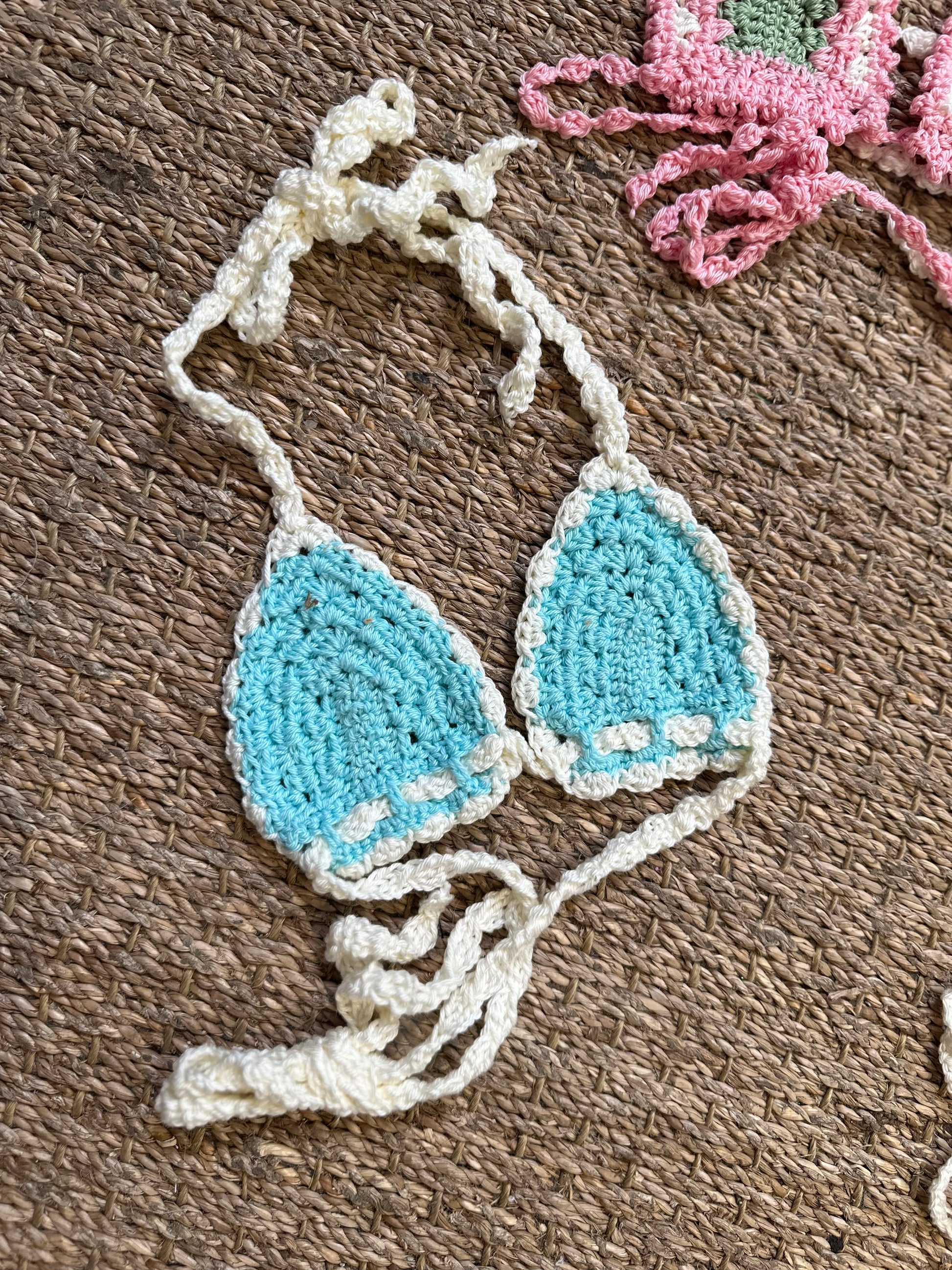 Haut de bikini en crochet enfant - Le Monde De Lélia