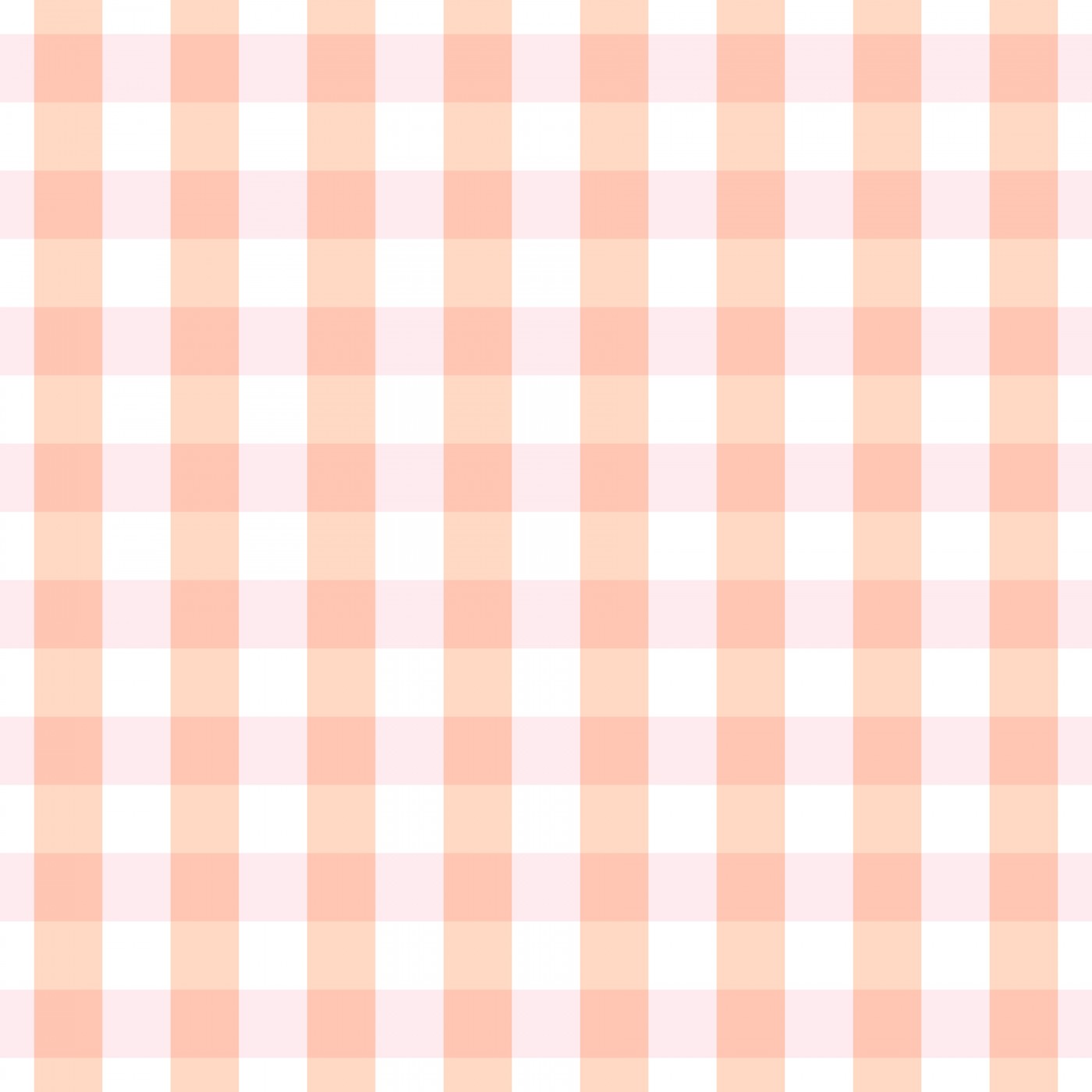 peach gingham strawberrygirl - Le Monde De Lélia