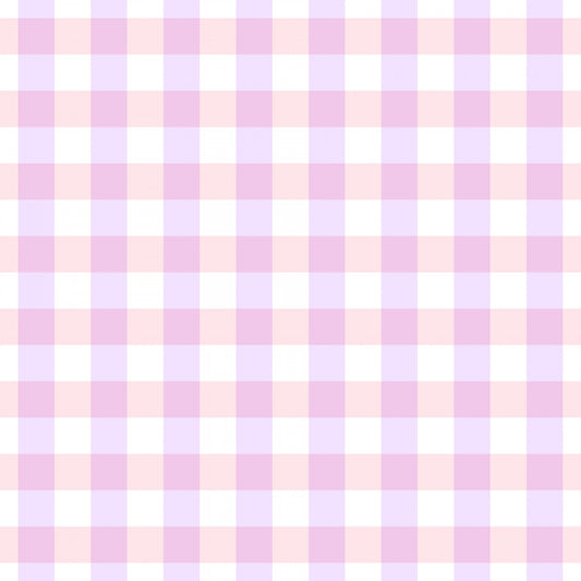 lilac gingham strawberrygirl - Le Monde De Lélia