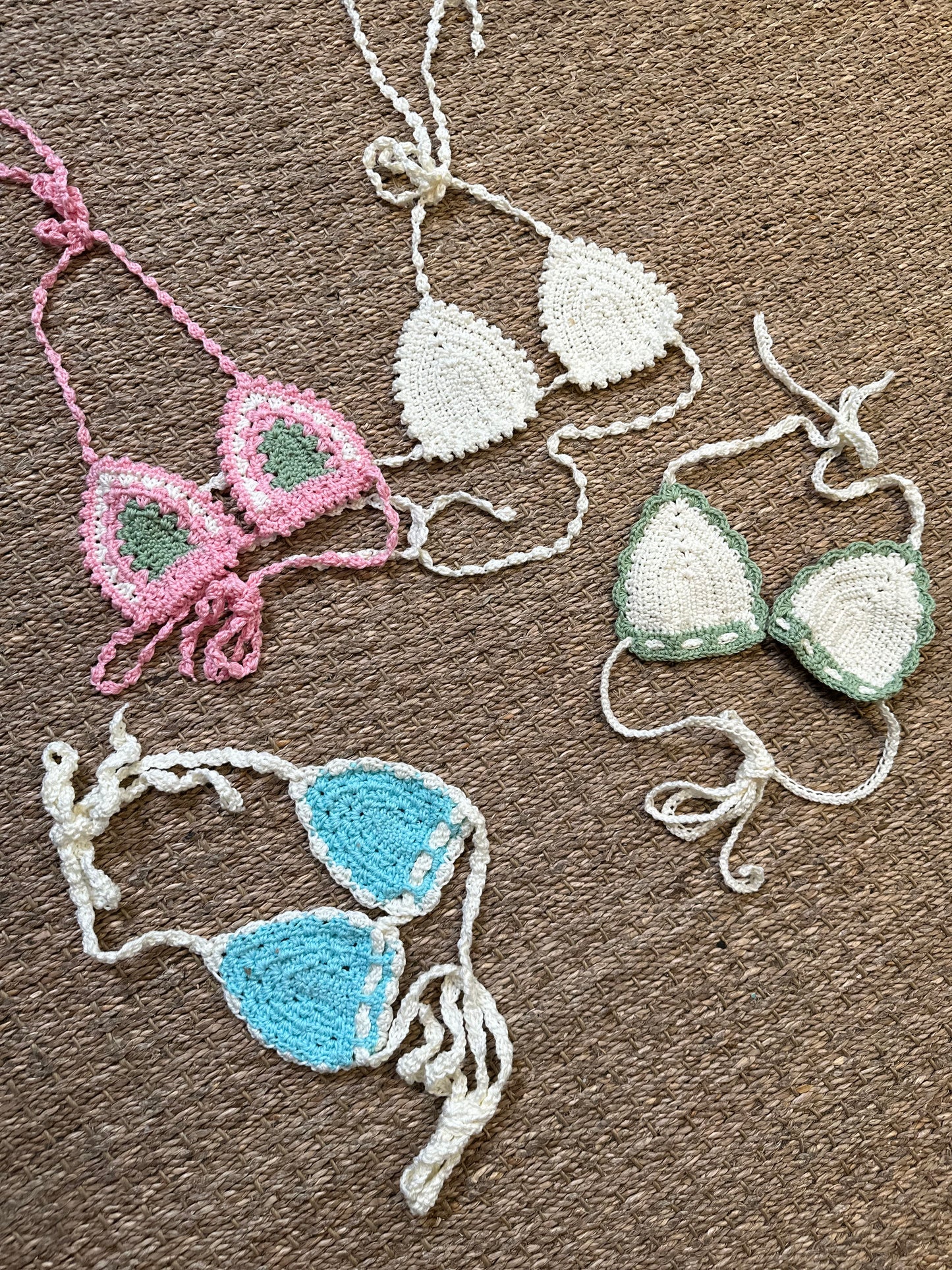 Haut de bikini en crochet enfant - Le Monde De Lélia