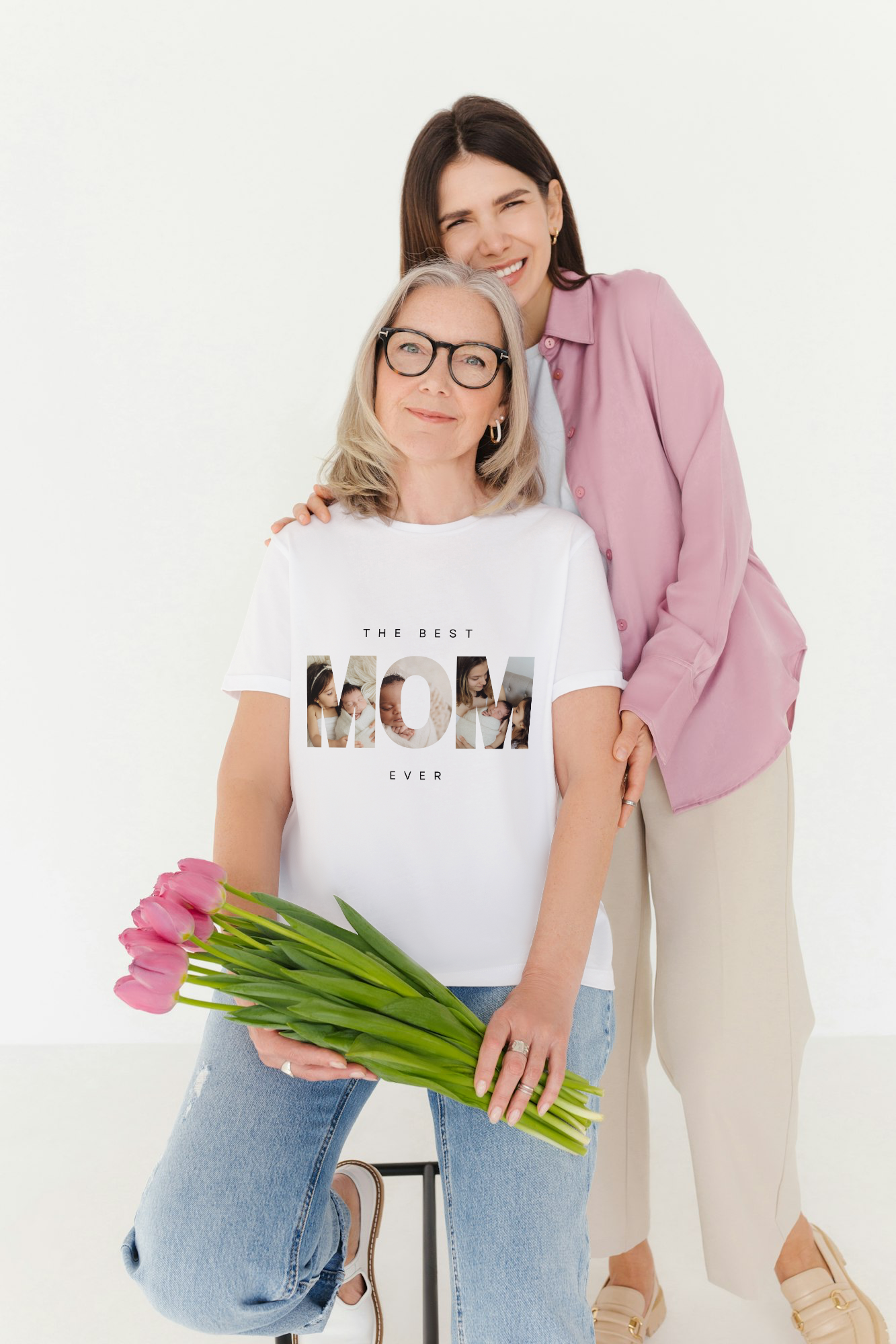 T-shirt MOM personnalisé - Le Monde De Lélia